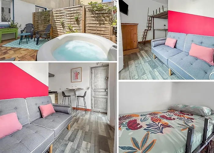 Studio Avec Terrasse Et Clim Proche Centre Apartment *